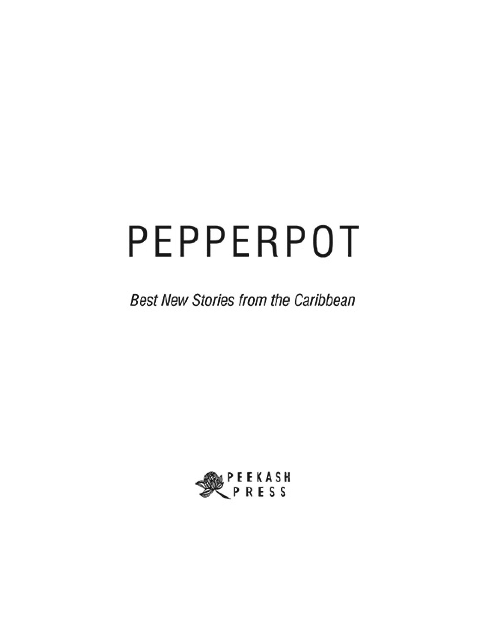 Pepperpot: Best New Stories from the Caribbean