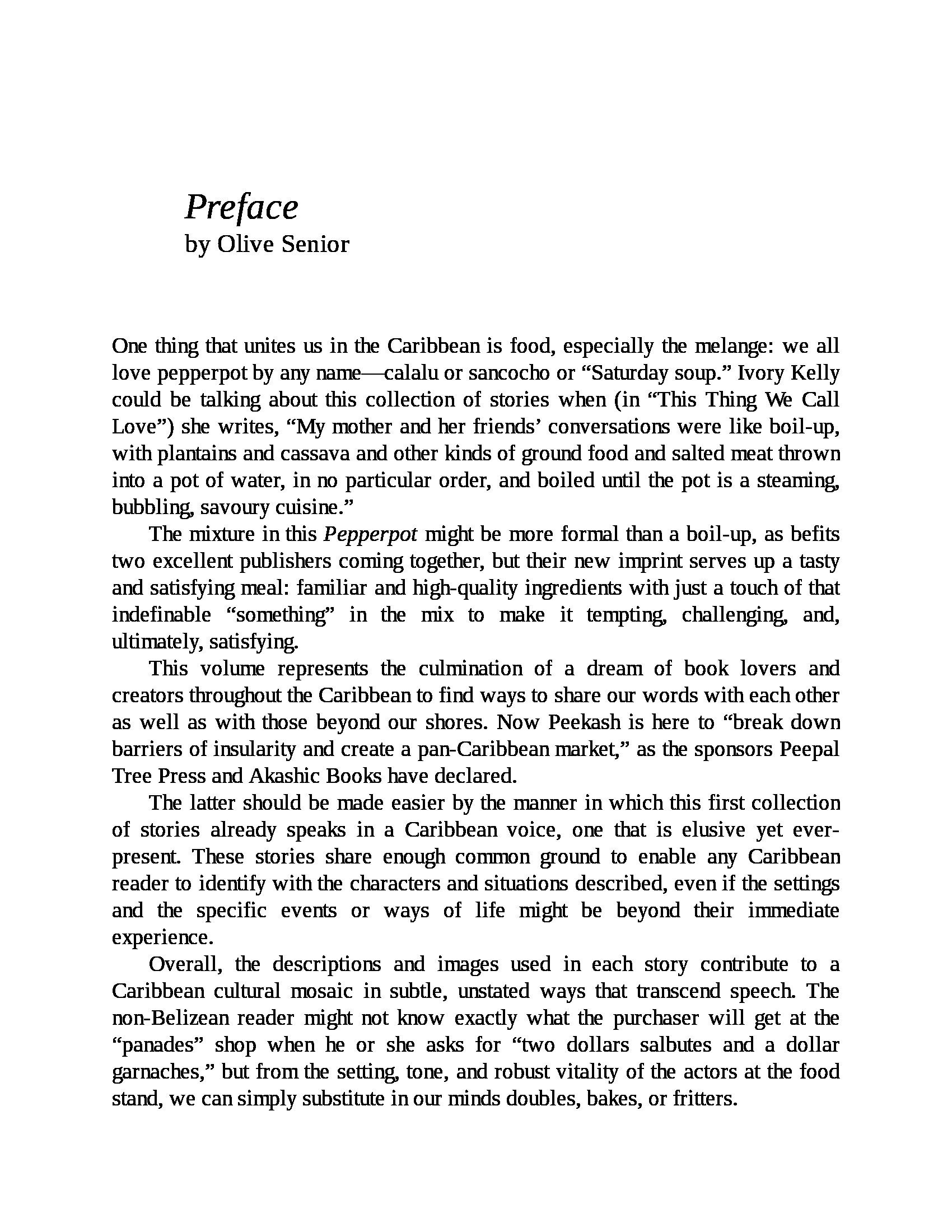 Pepperpot: Best New Stories from the Caribbean