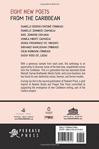 Coming Up Hot: Eight New Poets from the Caribbean back cover